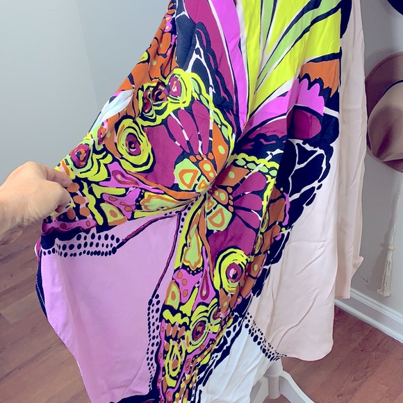 Free people one shoulde dress bold as love Butterfly print size Xs - Picture 6 of 9